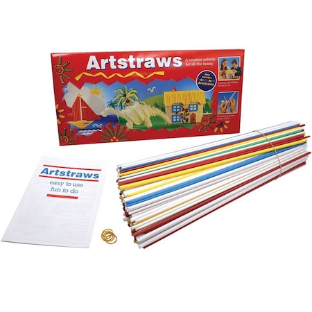 Artstraw, 3/20Wx3/20Lx16H, 300/BX, Assorted PK